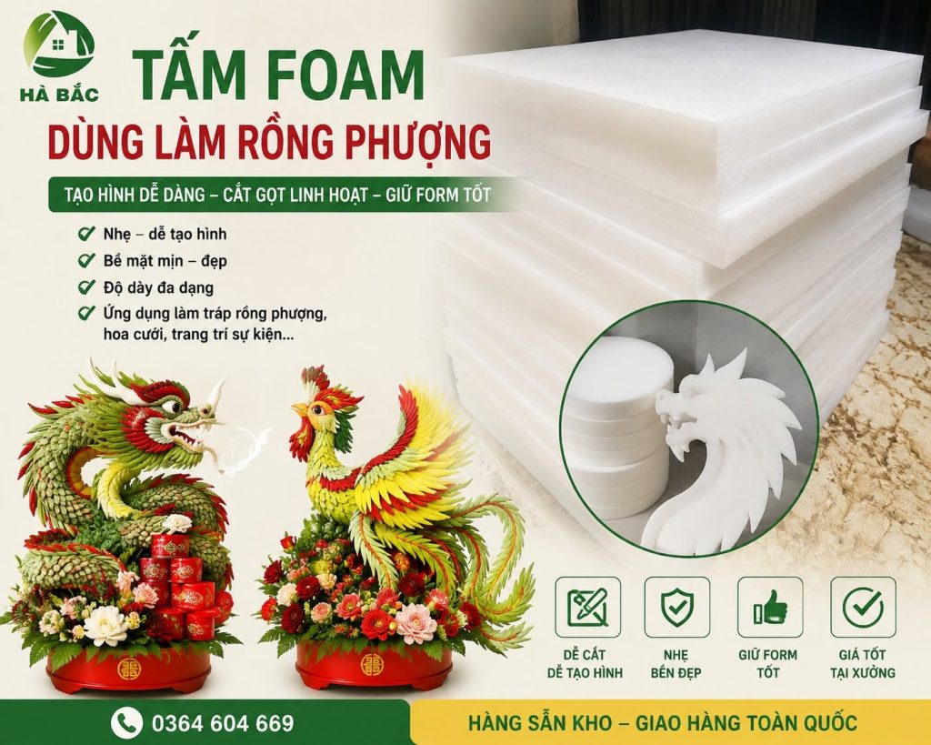 tấm foam 5cm