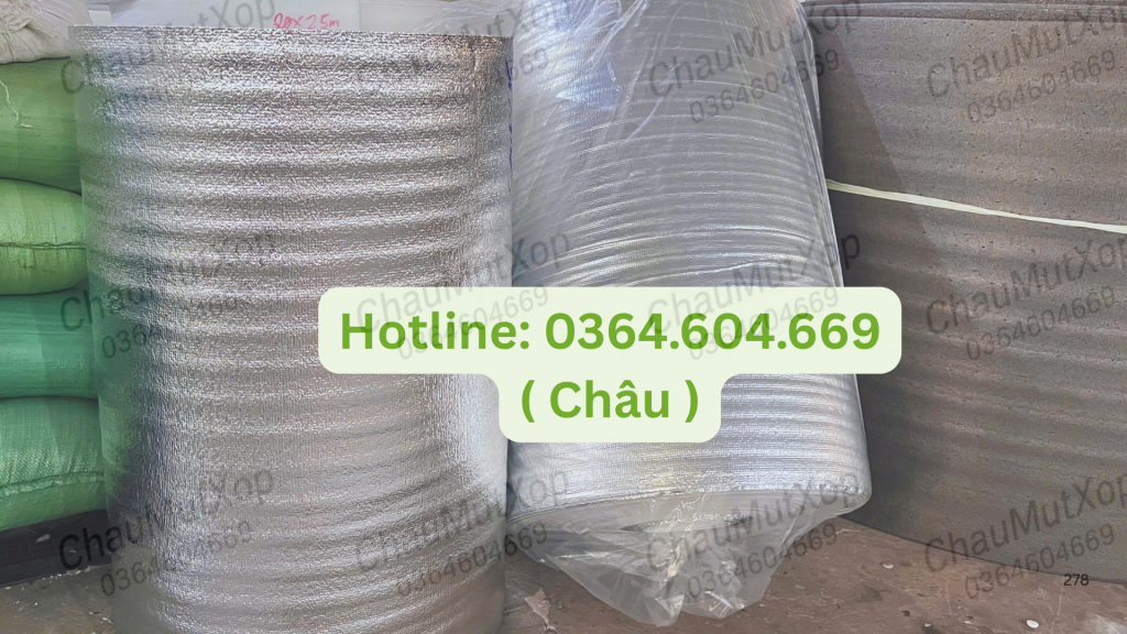 cuộn opp bạc cách nhiệt tránh nóng
