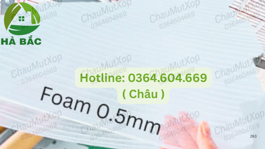 foam 0.5mm giá rẻ